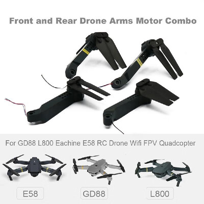 

Front&Rear Drone Arms Motor Combo for E58 L800 GD88 RC Drone Quadcopter