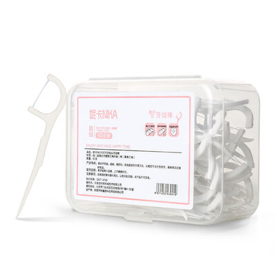 

Nika NIKA tooth cleaning floss bar smooth fiber round high tensile durable 50 box 2