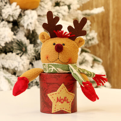 

Domy recall Christmas gift box Christmas decorations Christmas tree gift box Christmas candy box Apple box Santa deer Snowman Christmas supplies Gift box Big doll Gift pot Deer