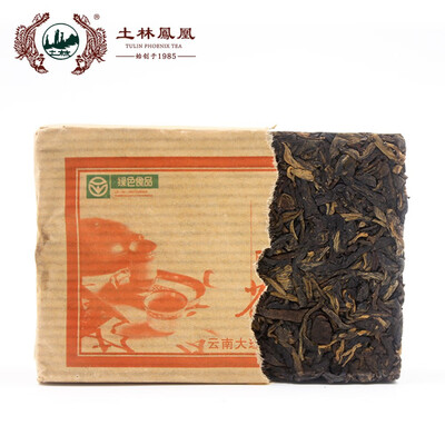 

TuLin Phoenix 2006 Yunnan Fenghuang Brand Raw Puer Tea Brick Sheng Puerh 100g