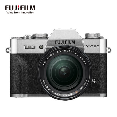 

Fuji FUJIFILM X-T30XT30 XF18-55 micro single camera 2610 million pixels 4K video Bluetooth WIFI silver