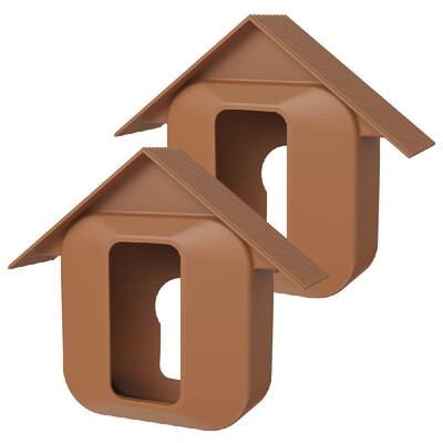 

3 Pack Silicone Skin for Blink XT Cameras Security Mrount for Blink XT Cover Outdoor Weatherproof UV-resistant Protective Case Br