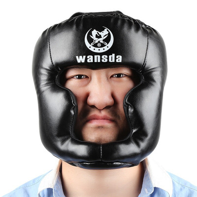

Wansda WSD - 2005 Boxing Protection Headgear Head Guard Kick Training Helmet
