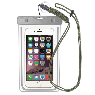 

Swimming Bags Waterproof Bag with Luminous Underwater Pouch Phone Case For iphone 6 6s 7 universal all models 35 inch -6 inch