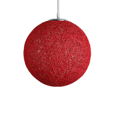 

Modern lattice rattan rattan chandelier chandelier home dining decoration lights black red blue yellow rose white