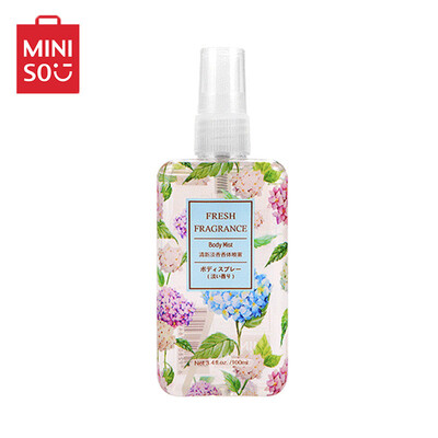 

MINISO Fresh&Light Floral Essence Body Spray 100ml Perfume Unisex Net Red Explosion Underarms Light Fragrance Lasting Dry Antiperspirant