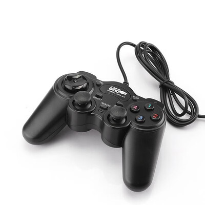 

USB game controller wired gamepad joystick shock joypad for pc laptop computer