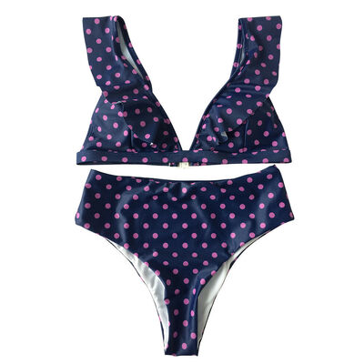 

2Pcs Womens Push-up Bikini High Waisted Swimwear Swimsuit Monokini Bathing