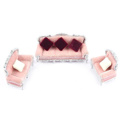 

Furniture Models Sofa Chair Cushions Model Set 125 Dollhouse Living Room Miniature Furniture Accessories Exquisite Home Decoratio
