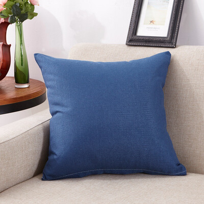 

45x45cm New Home Decor Cotton Throw Pillow Case Romantic Sofa Cushion Cover Soft Simple