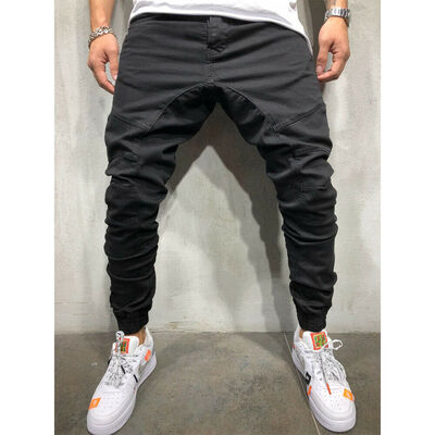 

Summer Men Tactical Pants Combat QuickDry Waterproof Polyester Cargo Hiking