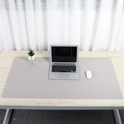 

BUBM mouse pad oversized office desk pad laptop pad keyboard pad desk desk desktop pad eating chicken Jedi survival mat simple custom plus ash metal silver