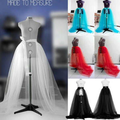 

Women Retro Pleated Ballet Tulle Tutu Maxi Midi Skirt Prom Bouffant Dress Party