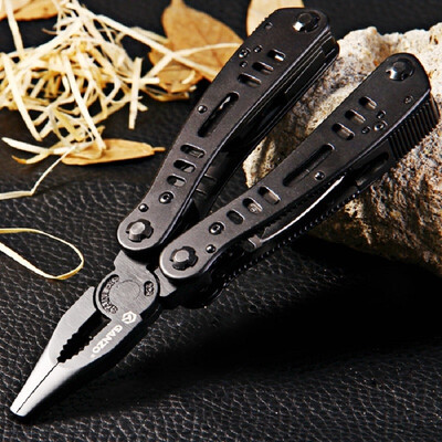 

Ganzo G103 Multifunctional Folding Plier Tool with 10pcs Screwdriver Bits