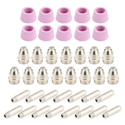 

40pcs AG60 SG55 Torch Electrodes Nozzle Tips Plasma Cutter Machine Consumables