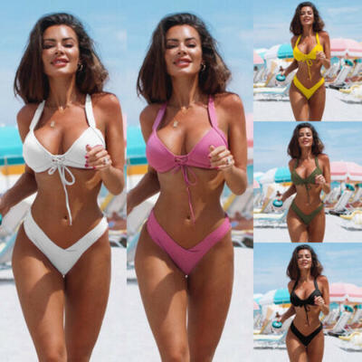 

Lady Womens Padded Push-up Bikini Set Swimsuit Bathing Suit Swimwear Beachwear