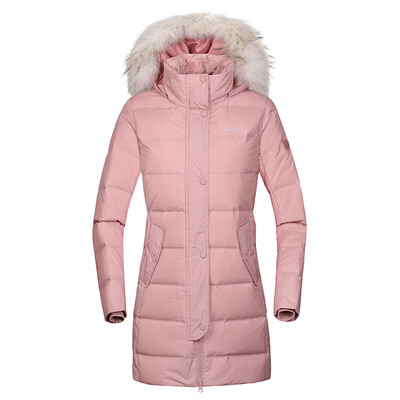 

NORTHLAND down jacket 2018 autumn&winter Ruiyi womens one-piece woven down jacket gray pink female models 16588A  code