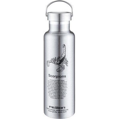 

Outdoor Sports Travel Kettle Portable 304 Stainless Steel Thermos Cup Large Capacity 600ml