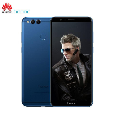 

Huawei Honor 7X Face ID Mobile Phone Bezel-less 593 inch 21601080P 4GB 128GB Octa Core Dual Rear Cameras 3340mAh Fingerprint And
