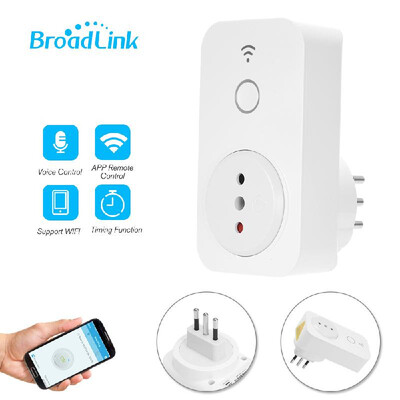 

Broadlink SP3S-EU Smart WiFi Socket Power Plug Outlet Energy Monitoring Function Smart Phone APP Wireless Controls from Anywhere T