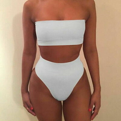 

Women Bikini Set Push-up Bra High Waist Swimsuit Swimwear Beachwear Bathing Suit