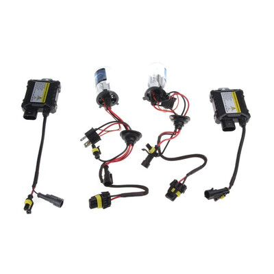 

H4-2 H4- 55W 6000K 9-16V Xenon HID Conversion Kit Set Replacement Bi-xenon Slim Ballast Headlamps Foglight Bulbs Lights