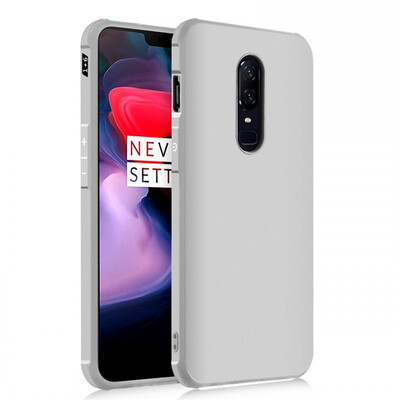 

Goowiiz Phone Case For OnePlus 6 Carved Dragon Thin Matte soft Silicone Prevent falling