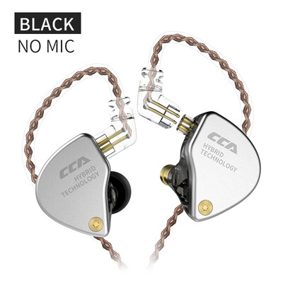 

CCA CA4 1BA1DD Hybrid In Ear Earphone HIFI DJ Monitor Running Sport Earphone Headset Earbud With Detacable Cable