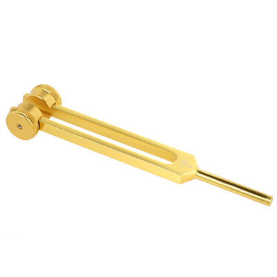 

128Hz Neural Tuning Fork Mining Ear Tuners Gold Ear Test Equipment Ear Care Tool