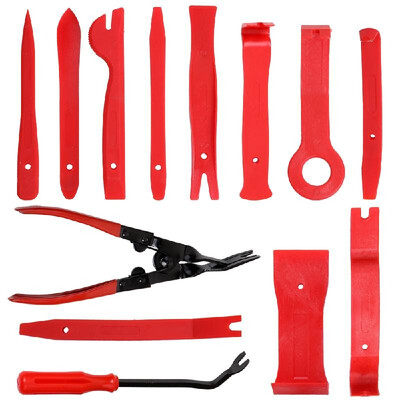 

13pcs Auto Car Audio Radio Interior Door Panel DIY Pc Demolition Installation Pry Tool Repairing Hand Tools Kit Screwdriver Pliers