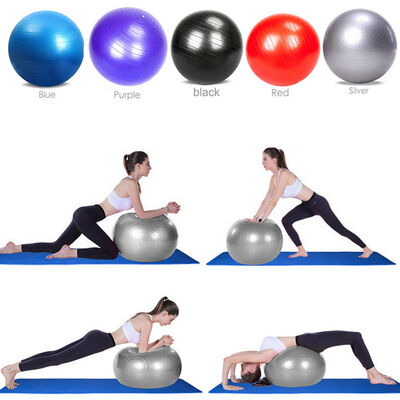 

Ktaxon 2PCS 55cm 65cm 75cm 85cm Anti-Burst Exercise Yoga Balance Ball - Fitness Stability Training Ball with Air Pump