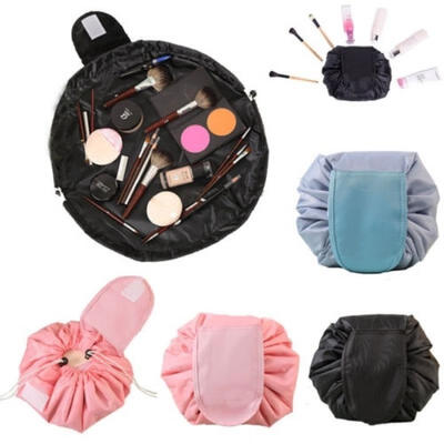 

3 Colors Toiletry Bag Lazy Makeup Bag Quick Pack Waterproof Travel Drawstring Storage