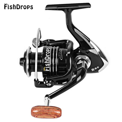 

Fishdrops 13BB One Way Clutch Size 1000 - 7000 Full Metal Spool Spinning Carp Fishing Reel