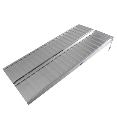 

Ktaxon 60" x 28" Folding Portable Suitcase Mobility Wheelchair Threshold Ramp 600 lbs