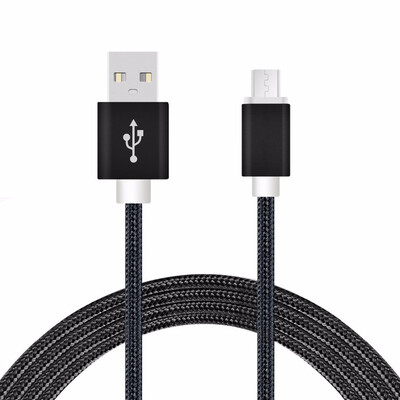 

2M Nylon Micro USB Charger Cable for Xiaomi