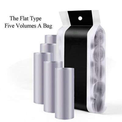 

5 Roll Trash Bags Garbage Bag Durable Disposable Plastic Home Kitchen Tool