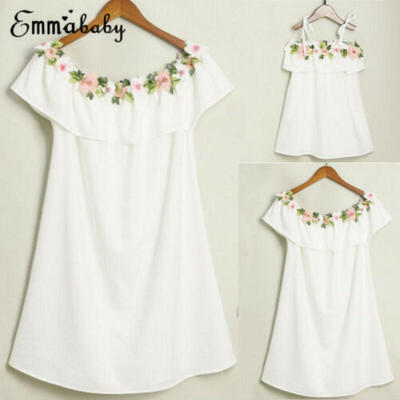

Mother&Daughter Casual Off Shoulder Maxi Dress Mommy&Me Matching Outfits