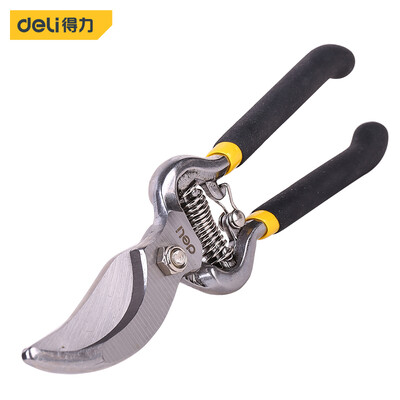 

Deli deli high carbon steel cutter head branch shears garden scissors pruning shears thick branches cut branches pruning tools can cut 0-20mm branches DL2778