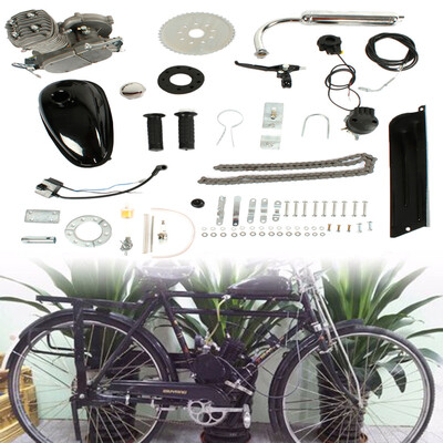

Ktaxon Motorized Bicycle Bike 50cc 2 Stroke Petrol Gas Engine Motor Kit Ebike 24 Or 26
