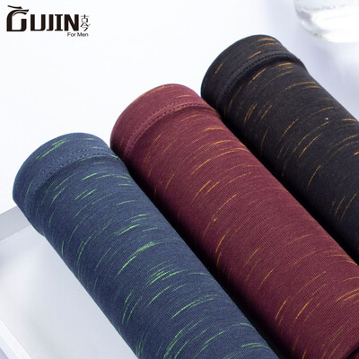 

Ancient&modern mens underwear ice silk mens underwear in the waist youth sports loose boxer yarn yarn four-corner mens shorts pants EXGSJ77 77-blue-red-zanda blue XXL