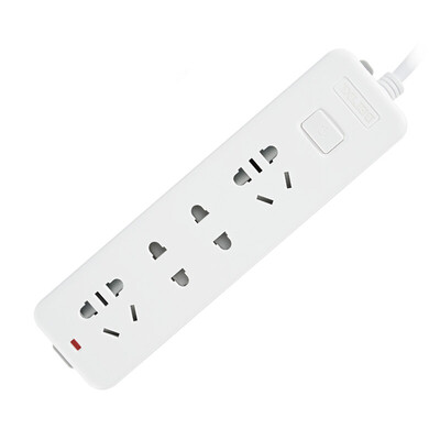 

Delixi DELIXI CD98J-LK2X2Z5 new national standard socket strip patch panel patch panel tow board plug-in board two five holes two two holes total control length 5 meters