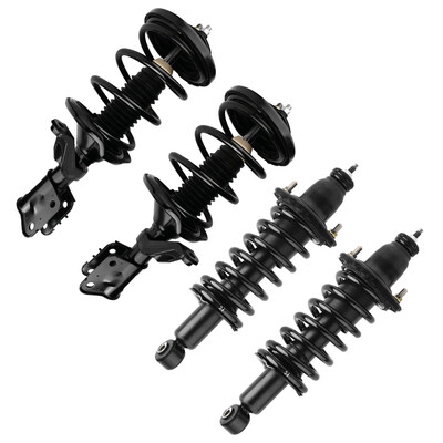 

Set of 4 Front & Rear Complete Shock Struts & Coil Springs Assembly Kit for 2001-2005 Honda Civic 17L 13L 4pc