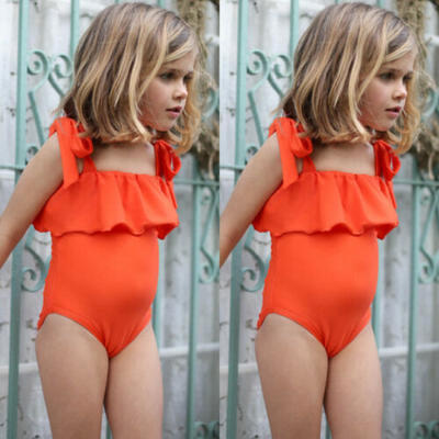 

Toddler Kid Baby Girls One Piece Bikini Swimwear Swimsuit Beachwear Bathing Suit