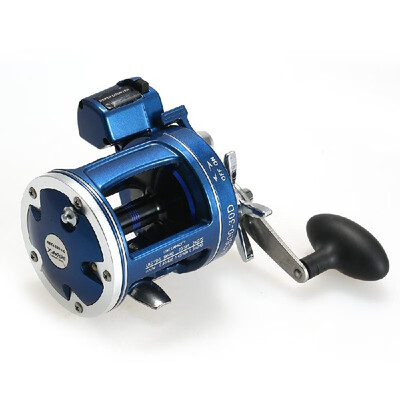 

12 Ball Bearings Fishing Trolling Reel with Line Counter Alarm Bell Drum Reel