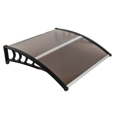 

40"40" Window PC Awning Sun Shade Canopy Polycabonate Clear Hollow Sheet