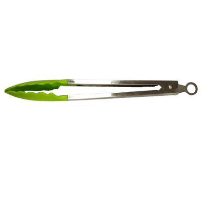 

12 Inch Stainless Steel Food Tong Barbecue Tong with Nylon Tip