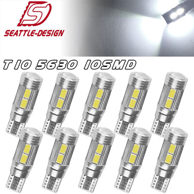 

10X Super White T10 5630 LED Canbus Error Free Projector Lens Light bulb 194 192