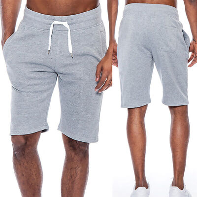 

SUNSIOM Mens Summer Casual Tech Fleece Shorts Baggy Sport Jogger Sweat Beach Pants