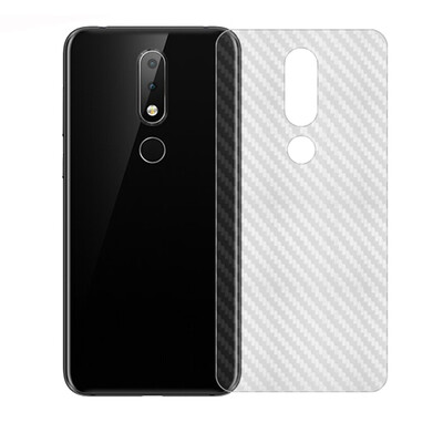 

CHUMDIY Anti-Fingerprint Transparent Back Film Screen Protector for Nokia X6