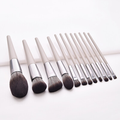 

〖Follure〗Foundation Cosmetic Eyebrow Eyeshadow Brush Makeup Brush Sets Tools 12PCS